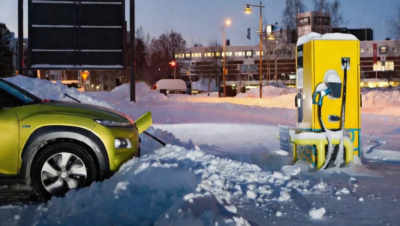 Modern EV using sodium-ion battery technology