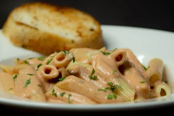 Korean-Italian Fusion Food Trends featuring Kimchi Rose Pasta