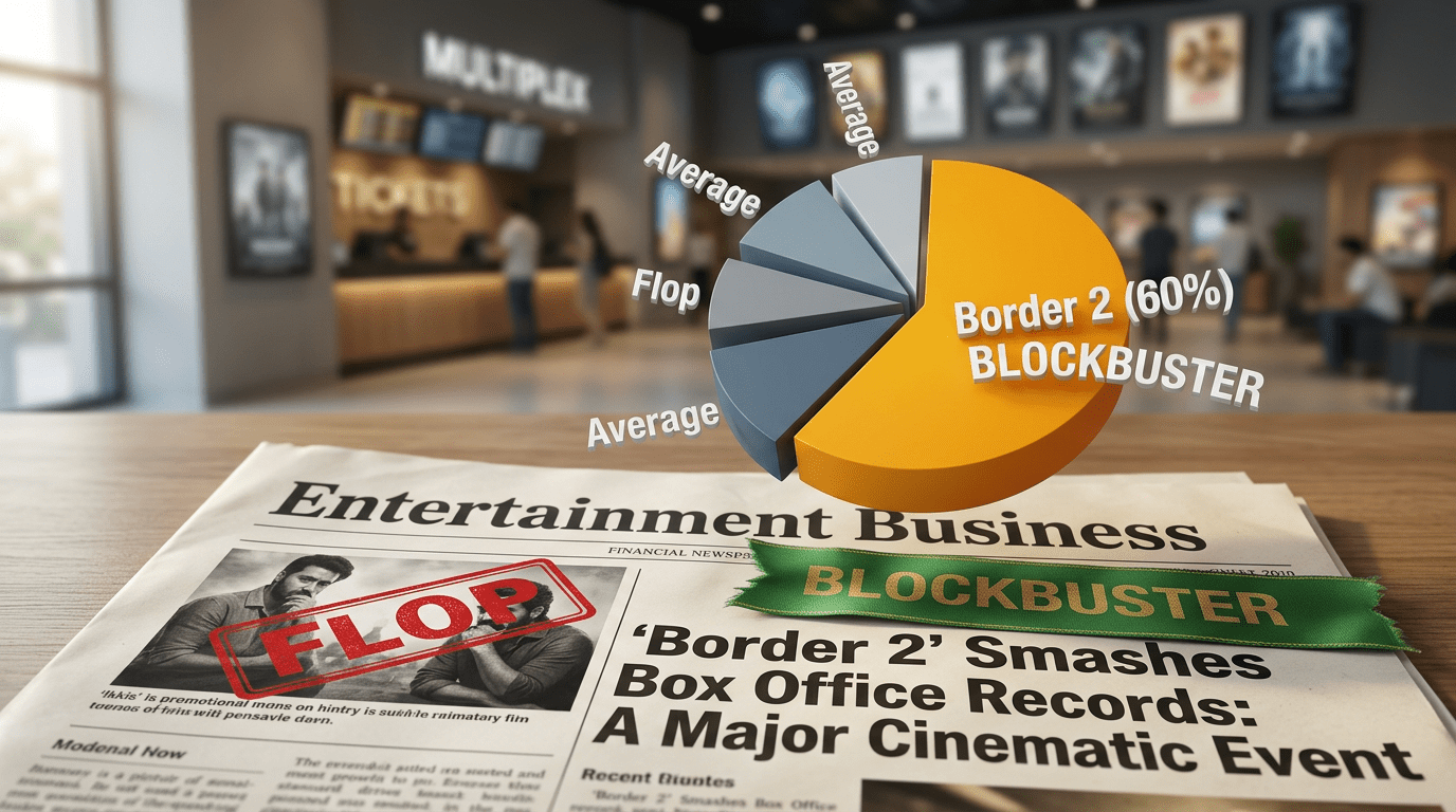 Bollywood Box Office 2026: Every Hit, Flop, and Surprise So Far 25 Bollywood Box Office hits vs flops chart