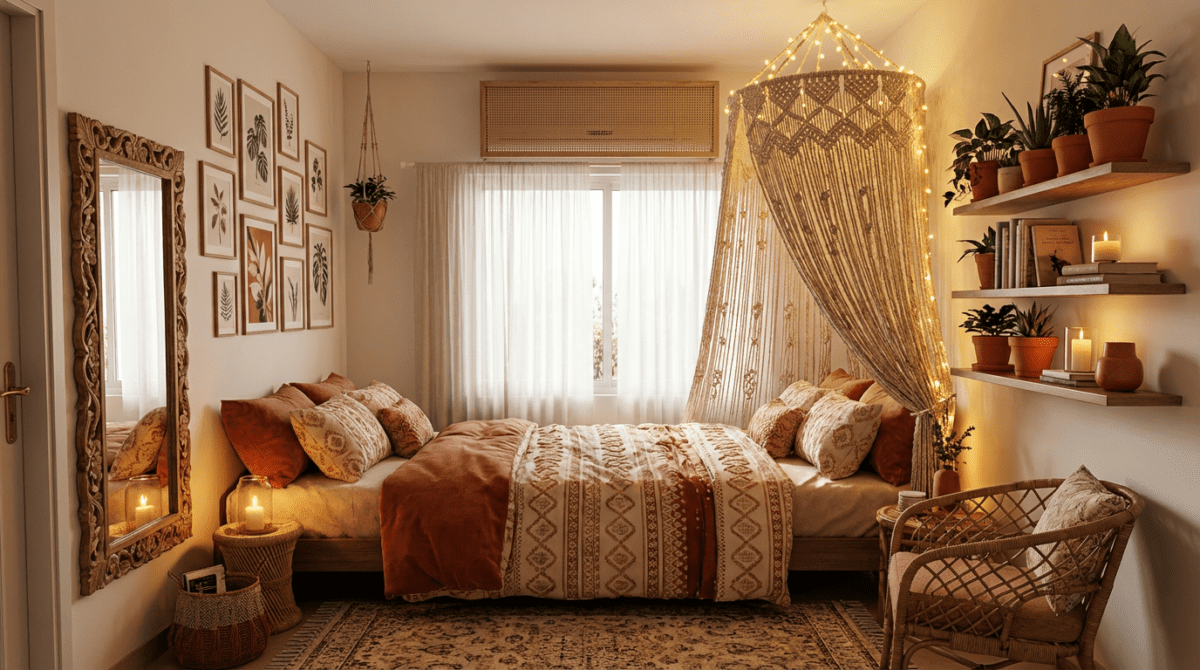 Circadian lighting design showing warm and cool light changes throughout the day