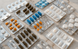 uzetrigine Non-Opioid Painkiller Journavx FDA approved medicine bottle.