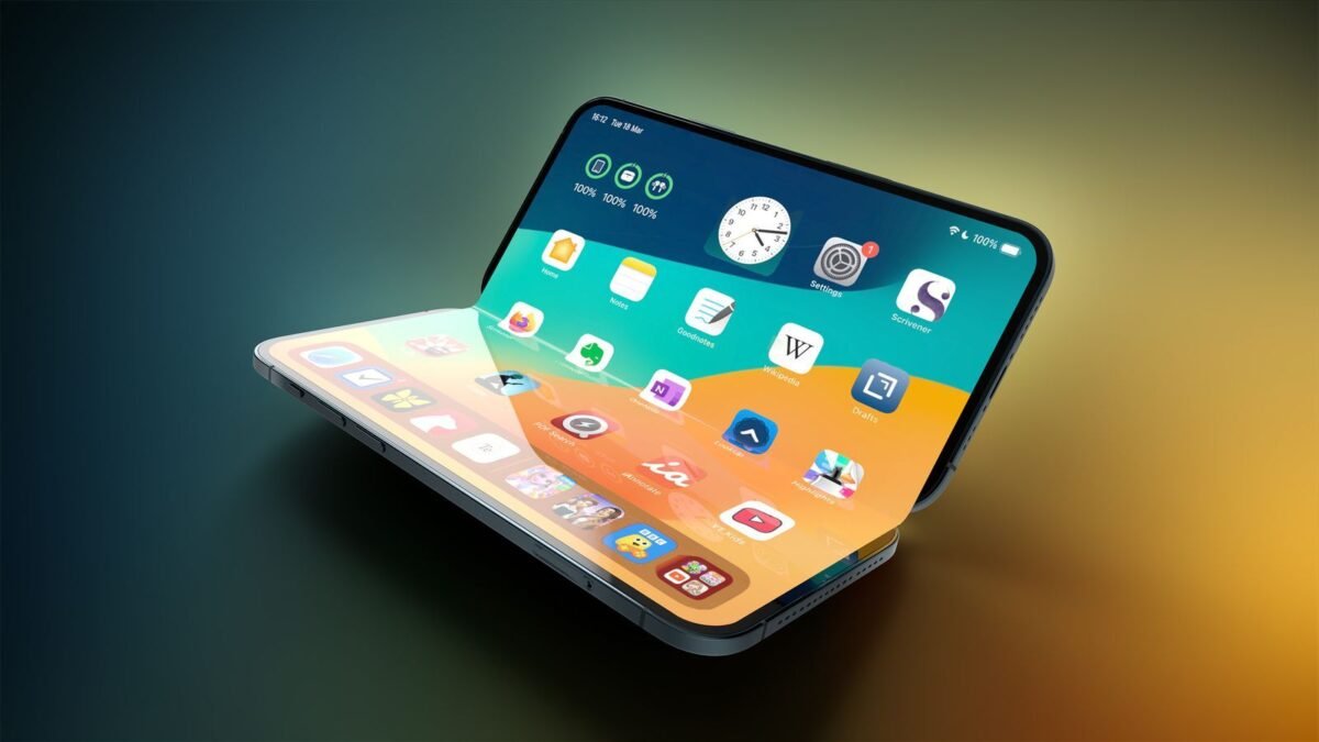 Concept render for Apple Foldable iPhone Release and Price