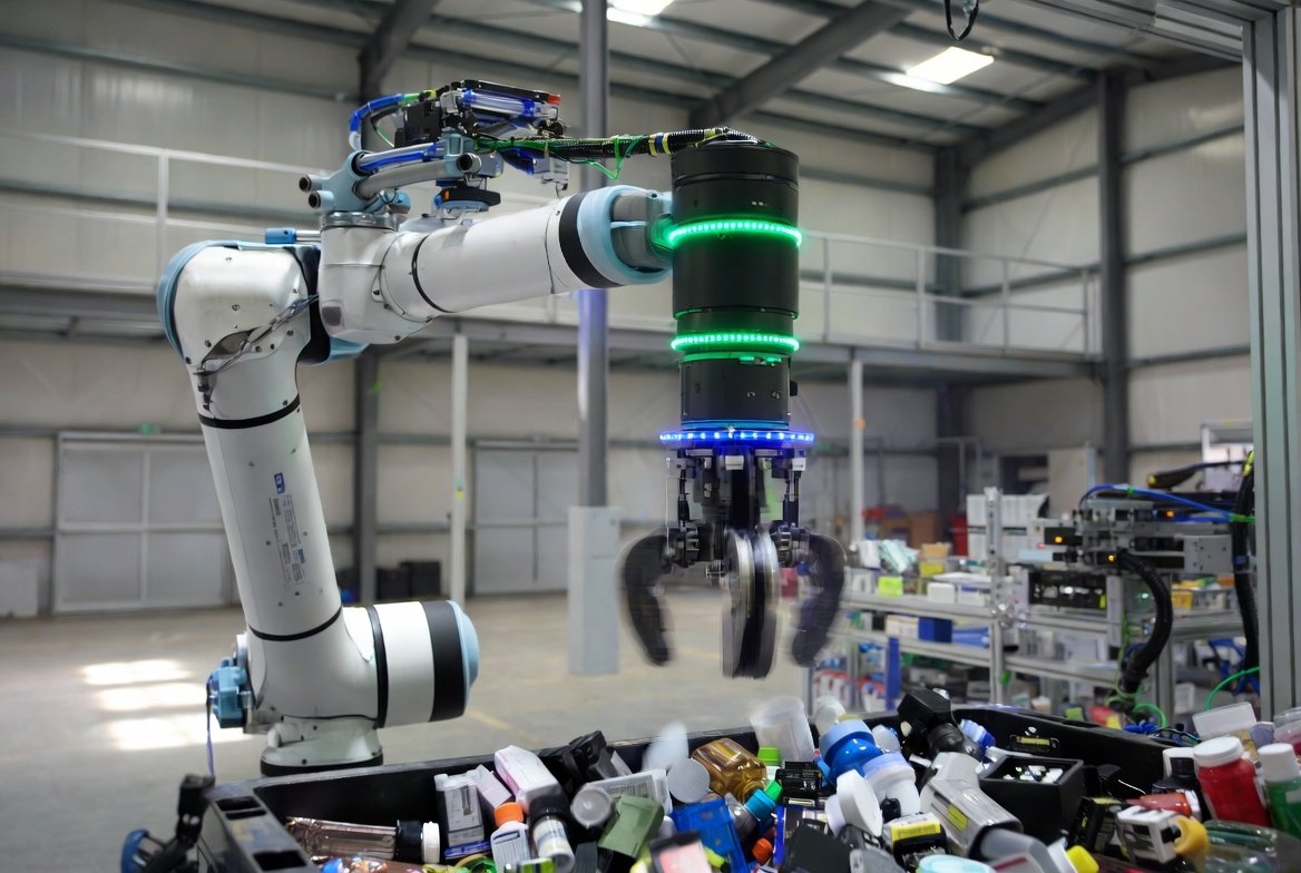 Amazon Sparrow robotic arm part of Amazon Warehouse Automation Strategy