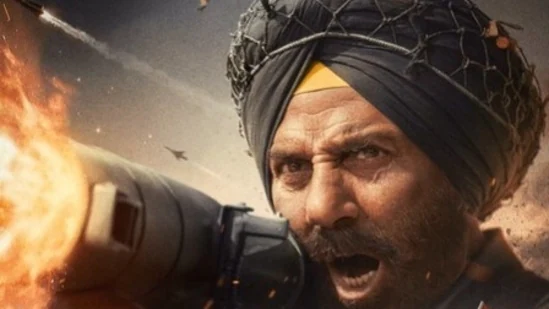 Border 2 box office collection poster featuring Sunny Deol in military uniform 2026
