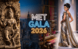 Met Gala 2026 Bollywood theme announcement graphic