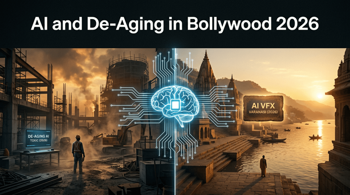 AI and De-Aging Tech in Bollywood 2026: What's Changing 13 AI technology Bollywood filmmaking tools 2026 VFX