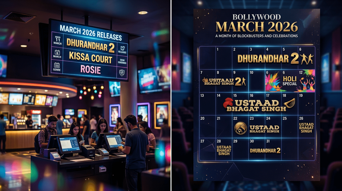 New Bollywood movies March 2026 OTT releases