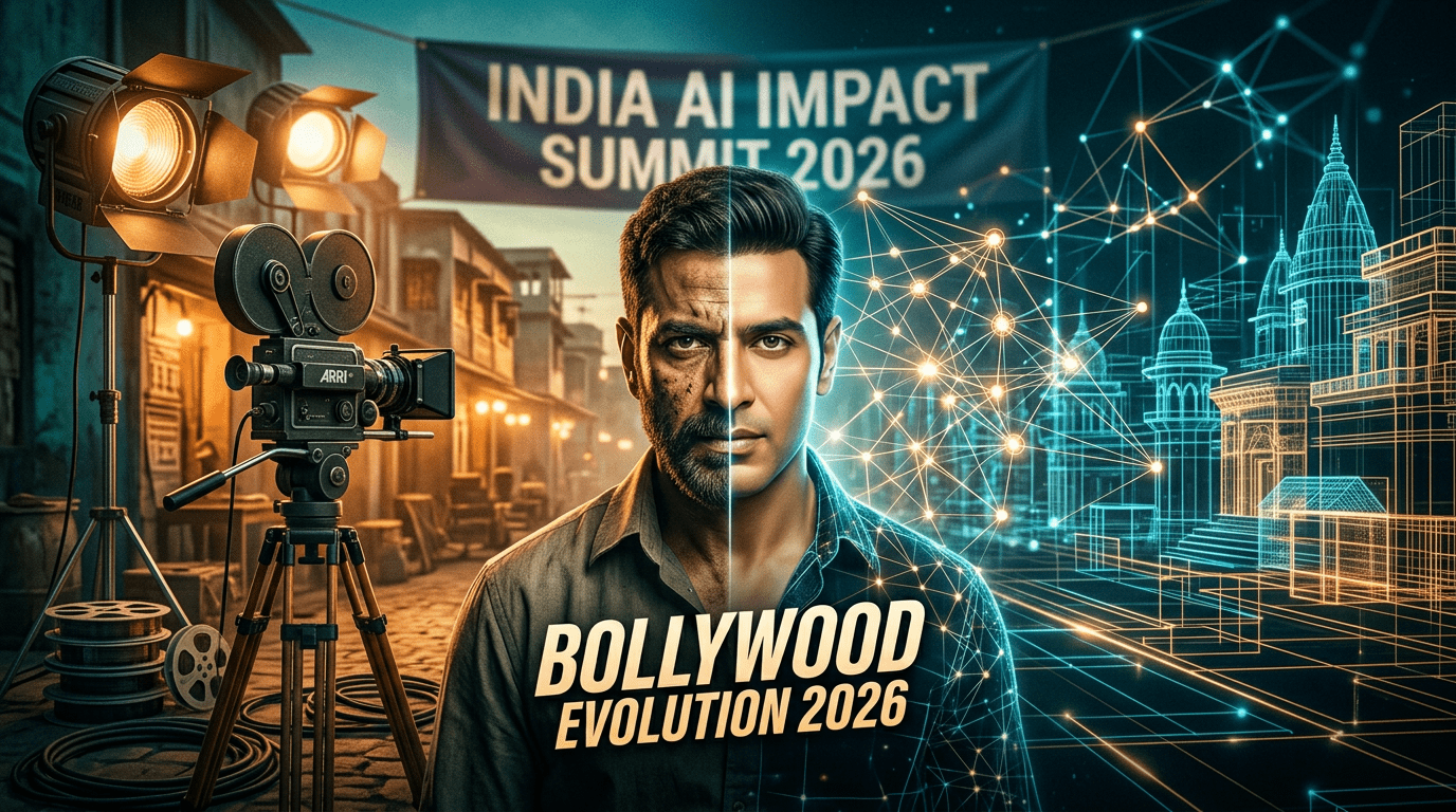 AI and De-Aging Tech in Bollywood 2026: What's Changing 18 Virtual production stage AI technology Bollywood cinema