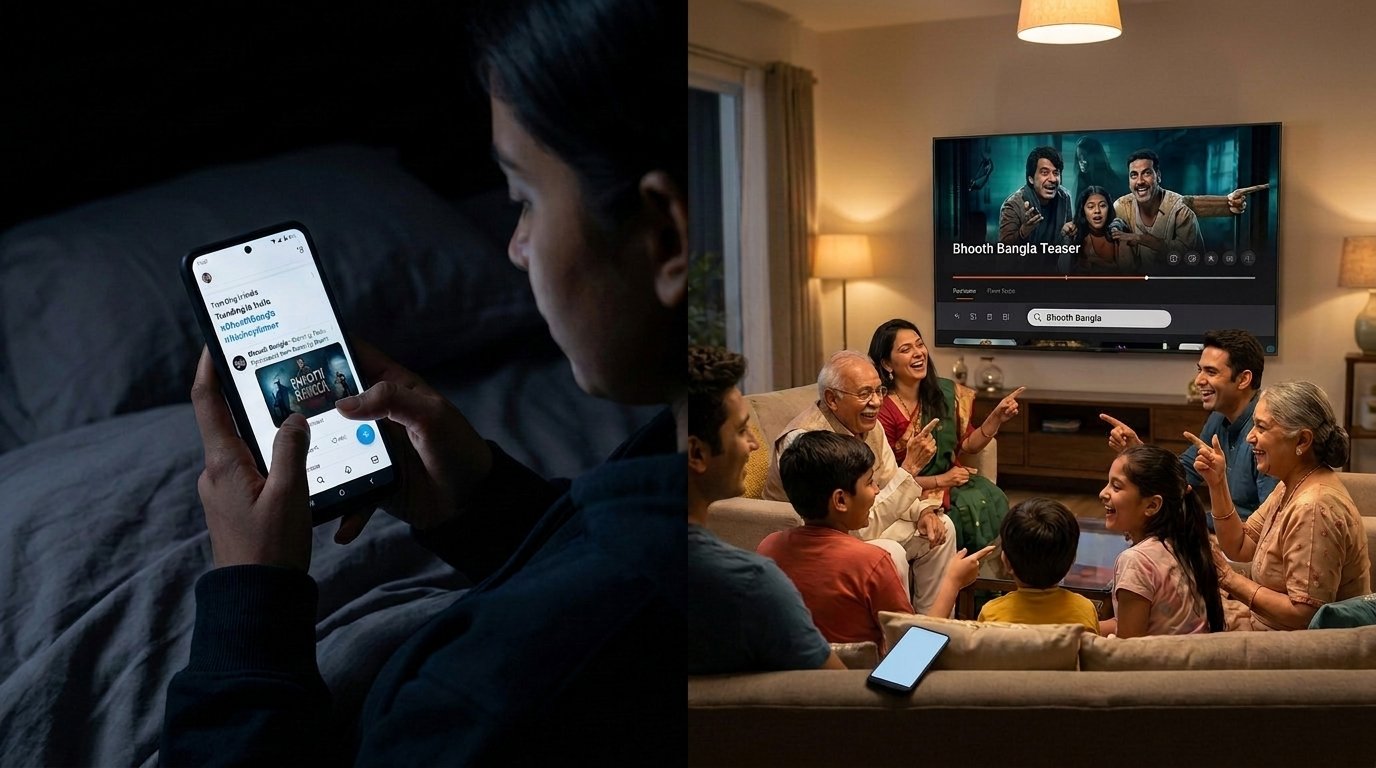 Bhooth Bangla release date 2026 teaser reaction