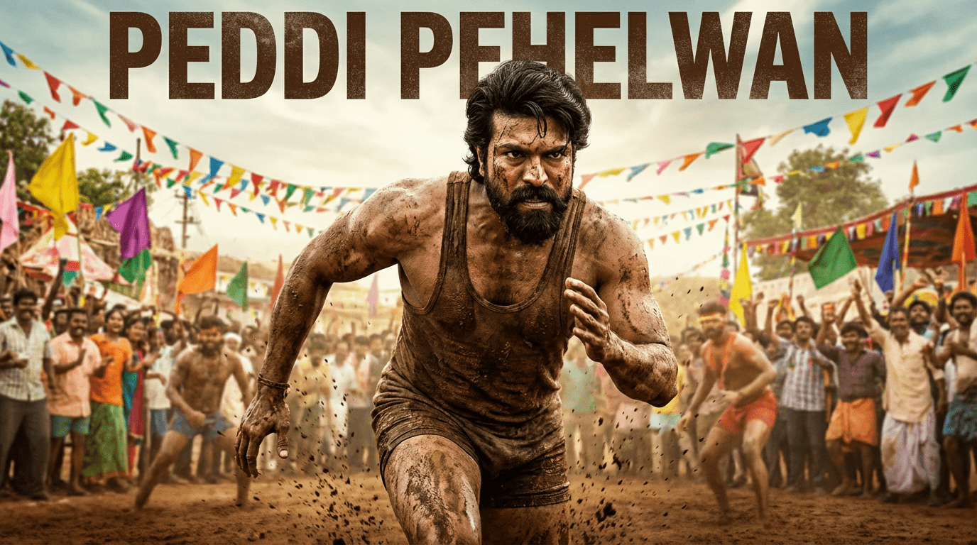 Ram Charan Peddi sports action drama explained