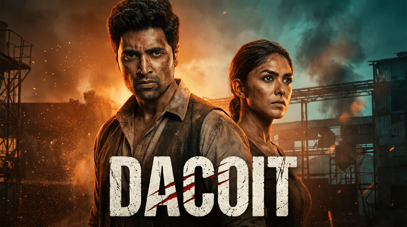 What is Dacoit movie Adivi Sesh Mrunal Thakur