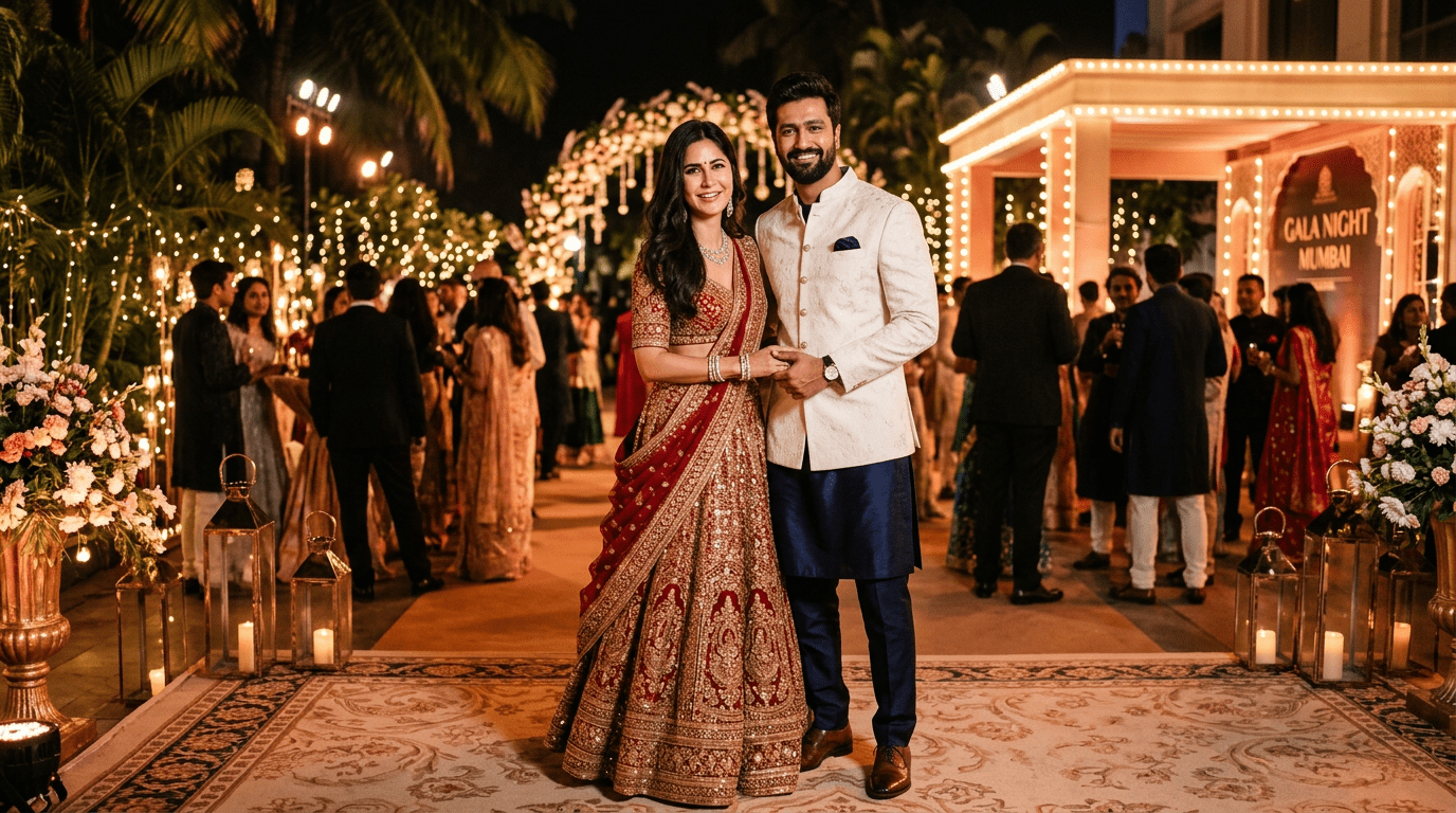 Vicky Kaushal Katrina Kaif baby announcement public event