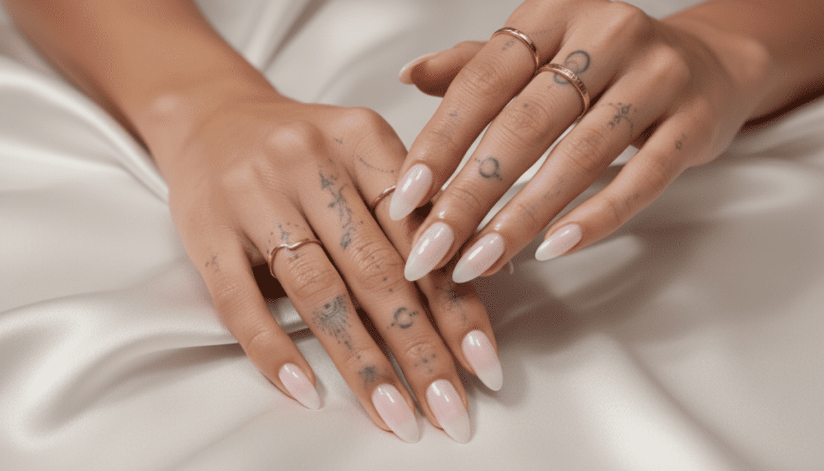 What is the Milky Glass Nails Trend? 17 Milky Glass Nails Trend clean girl aesthetic tutorial