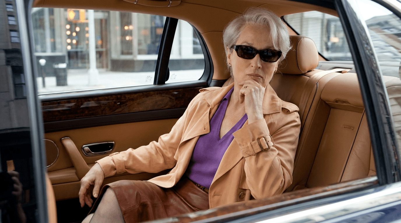 Meryl Streep in The Devil Wears Prada 2 release date promo