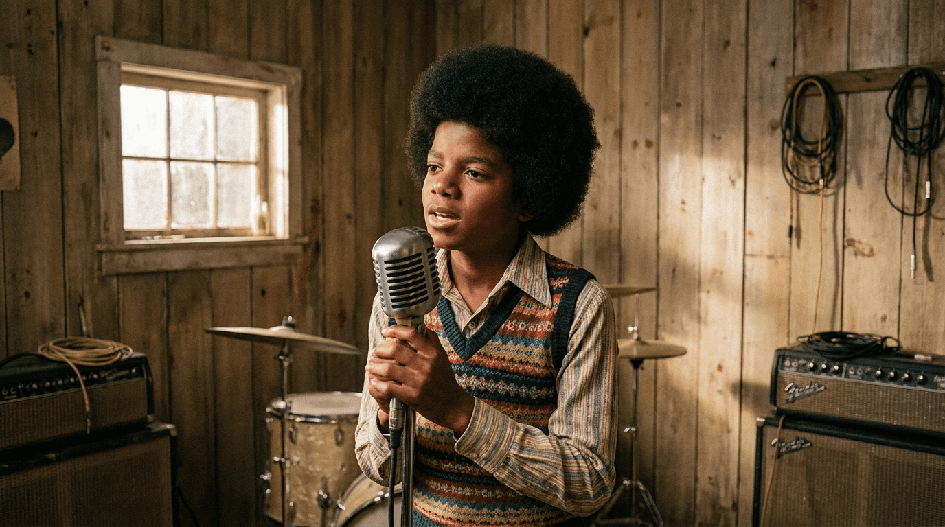 Jaafar Jackson performance as Michael Jackson