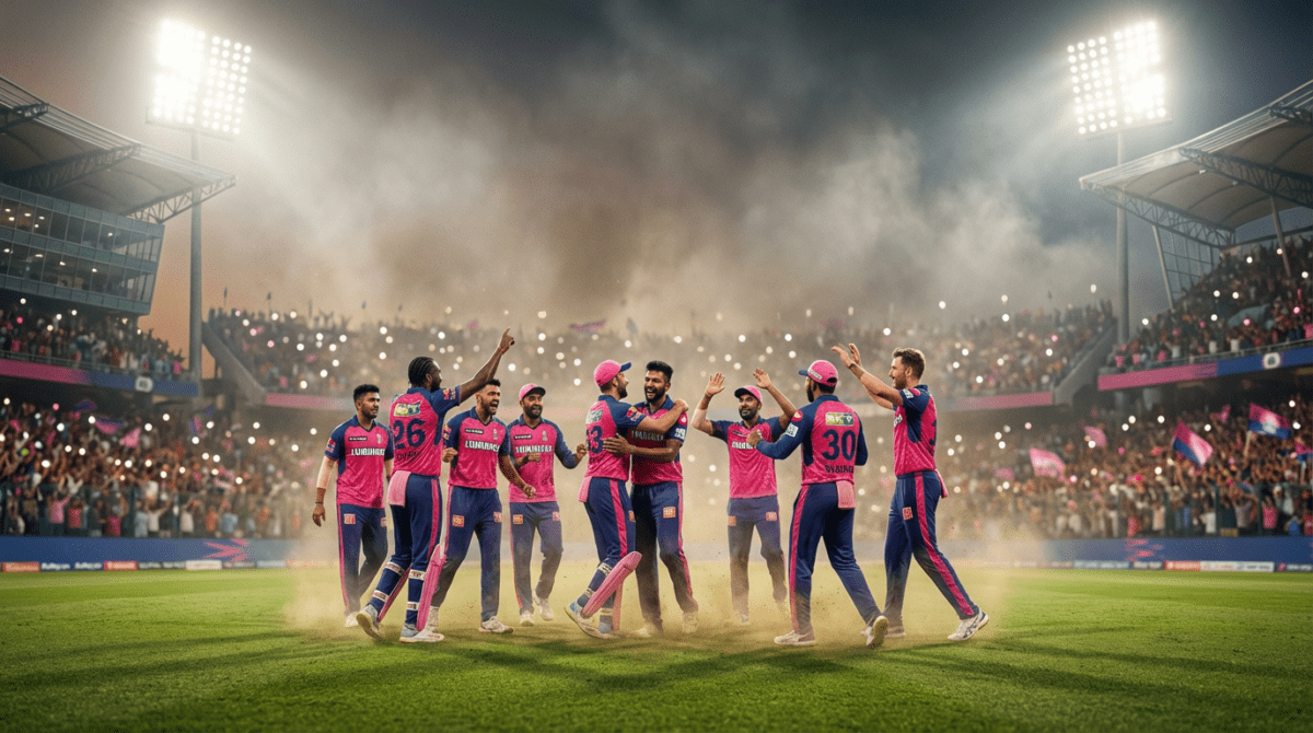 Rajasthan Royals vs Lucknow Super Giants match report cover