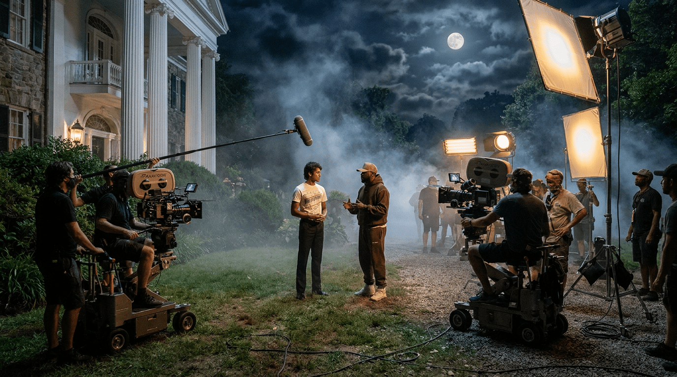  Michael 2026 movie cast on set