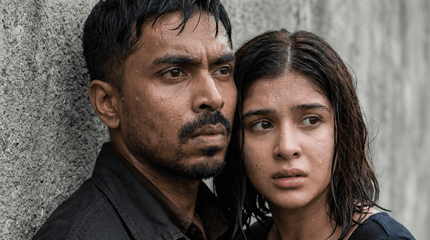 Bollywood survival thriller crocodile scene