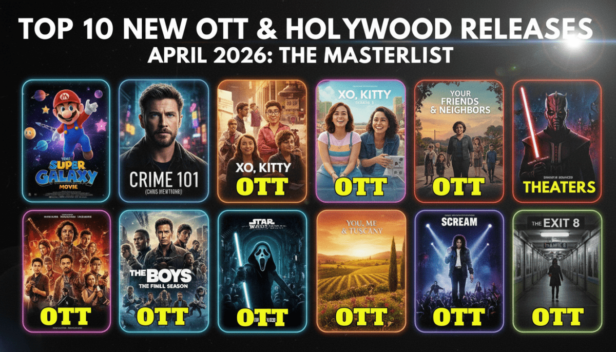 New OTT and Hollywood Releases for April 2026 poster