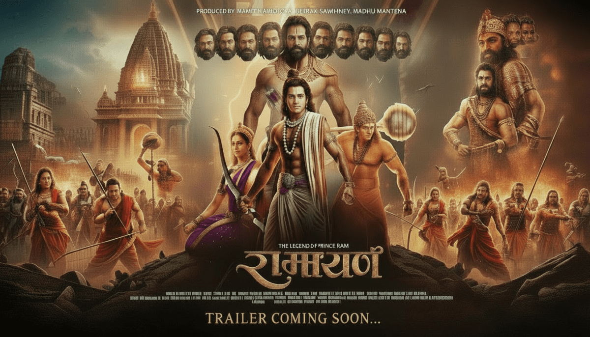 Ranbir Kapoor and Sai Pallavi as Sita preparing for Ramayana Part 1 movie Release