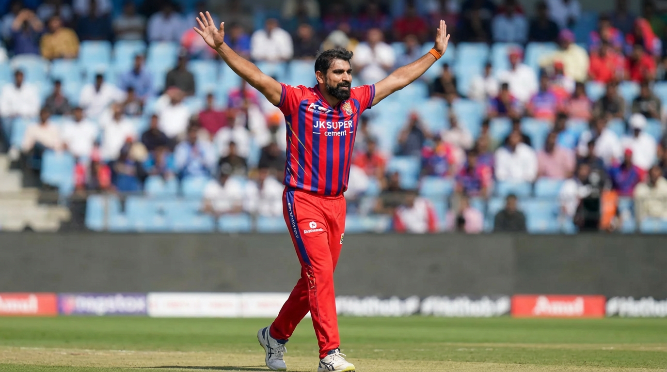 Mohammad Shami bowling spell vs Rajasthan Royals IPL