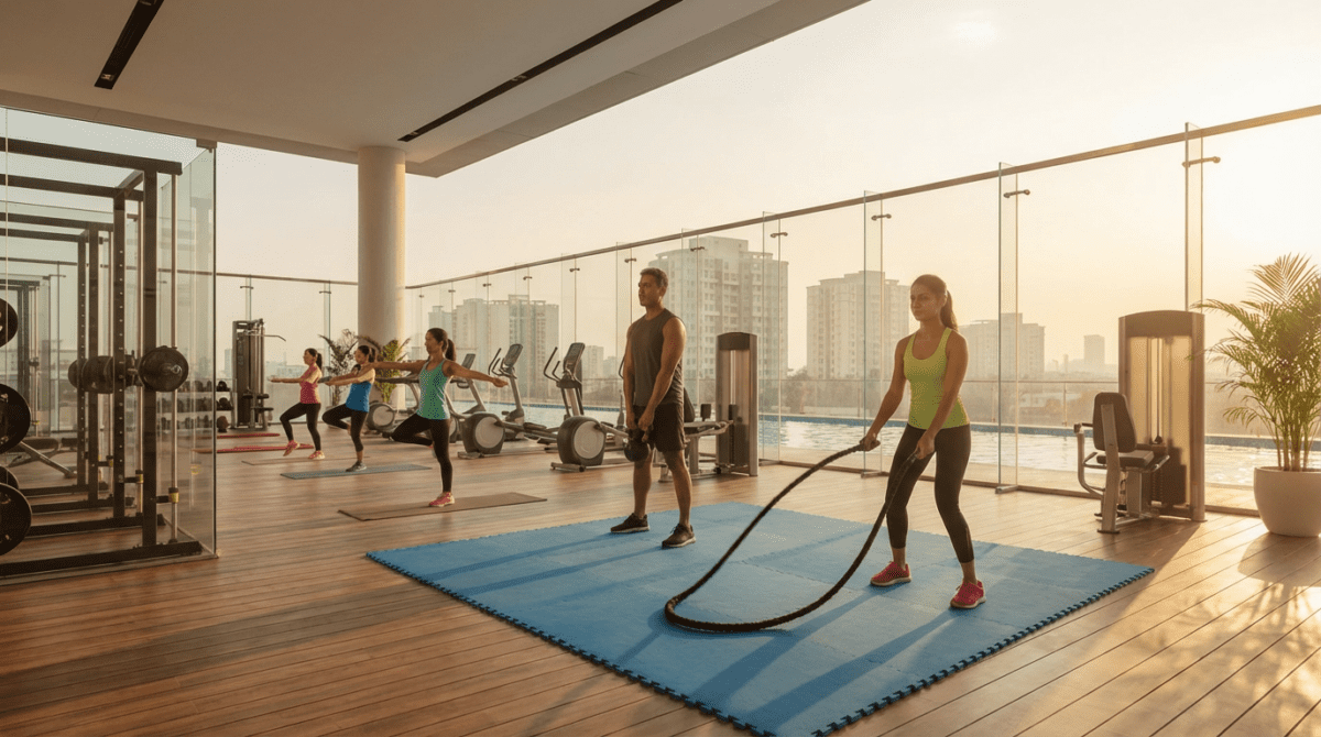 Fitness Awareness Increase Trend gym session