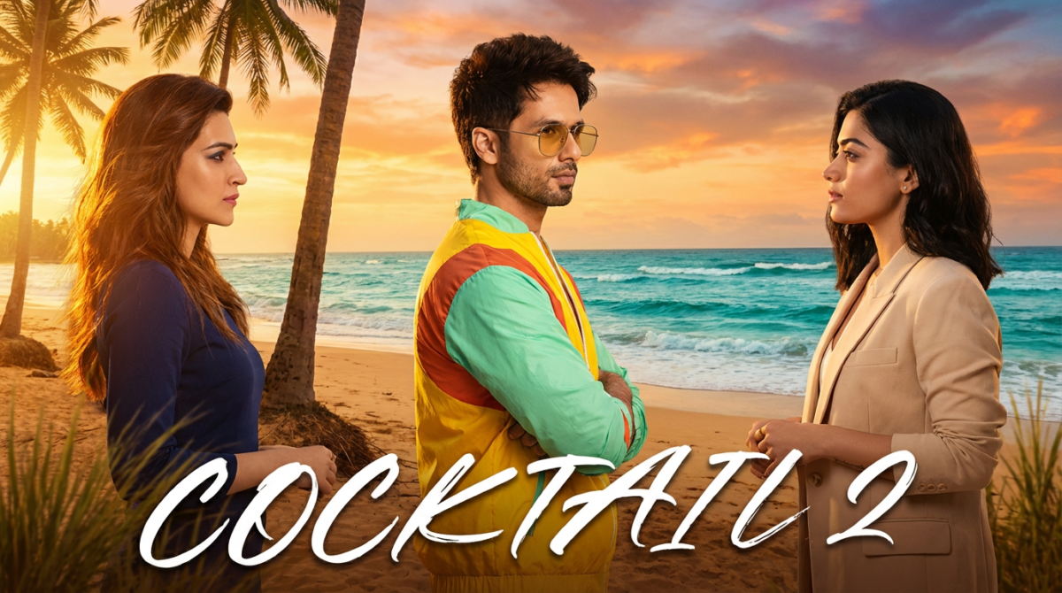 Cocktail 2 movie release date official poster featuring Shahid Kapoor