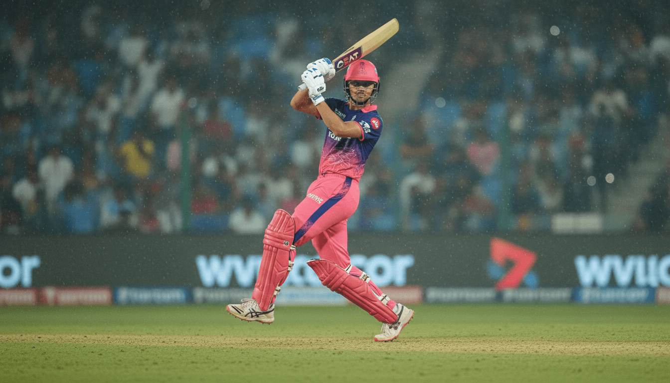 Yashasvi Jaiswal 77 in rajasthan royals vs mumbai indians match scorecard