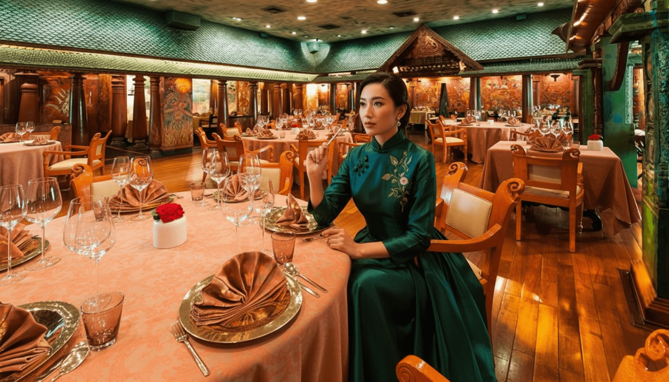 Colorful best Pan-Asian restaurants decor in Delhi.