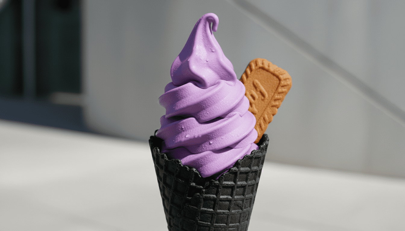 Matcha vs Ube visual dining experience