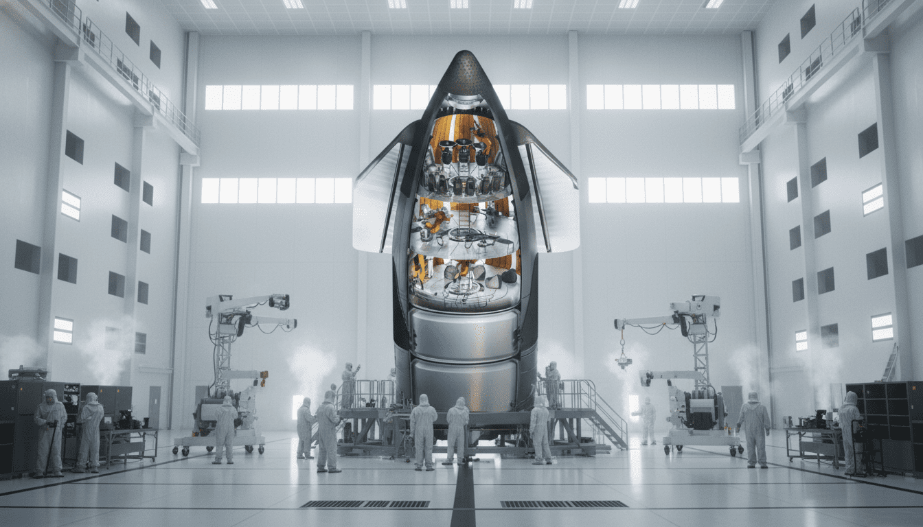 Blue Moon lunar lander private moon landing system design