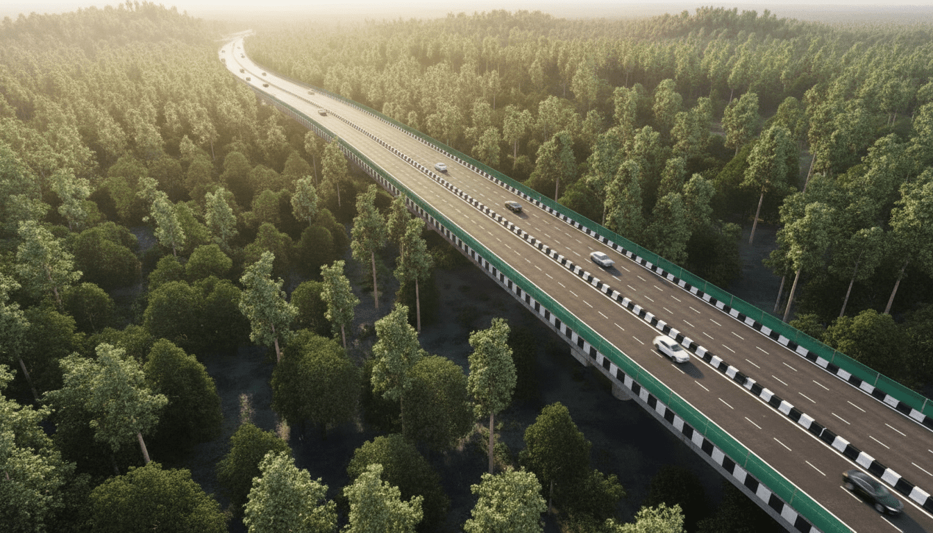 Digital display of FASTag toll rates for Delhi-Dehradun Expressway