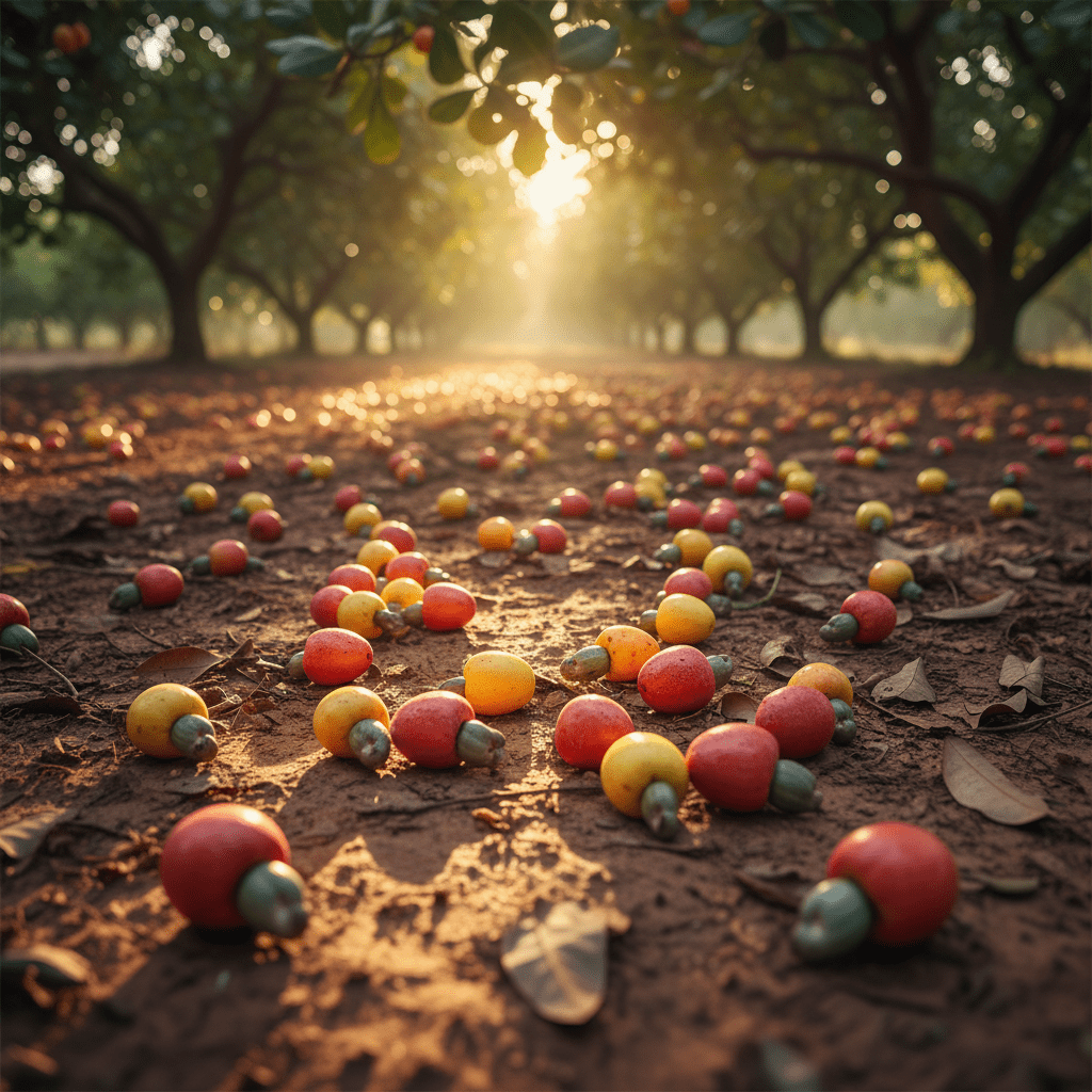 Manual tannin removal process for cashew juice