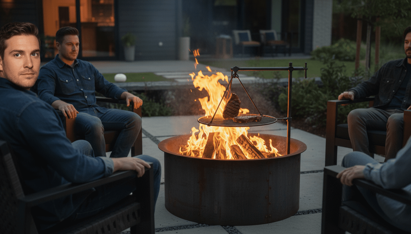 High quality hardwood charcoal embers