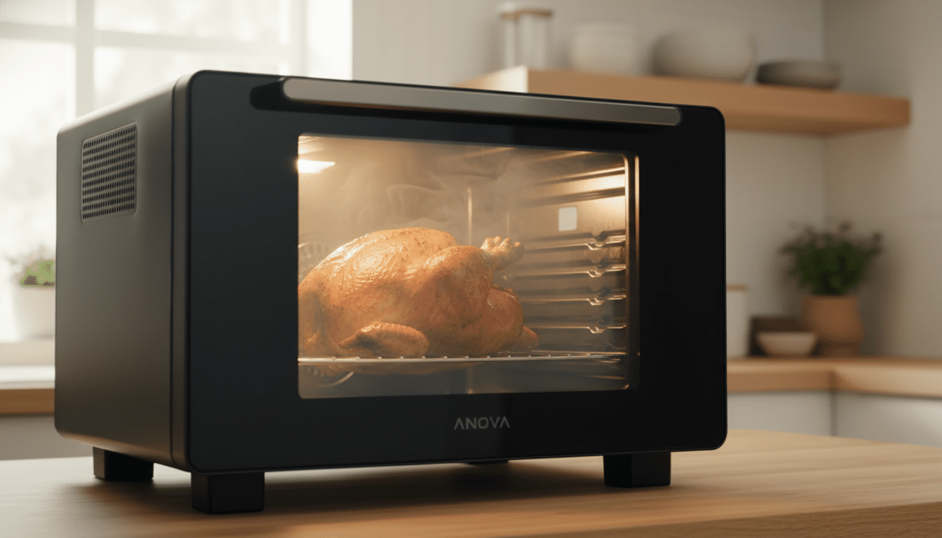 Smart Kitchen Appliances helping with meal prep