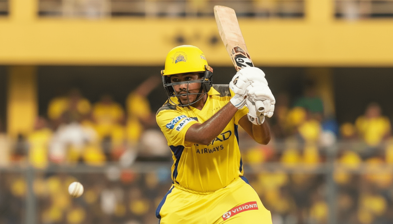 Ayush Mhatre batting PBKS vs CSK IPL 2026