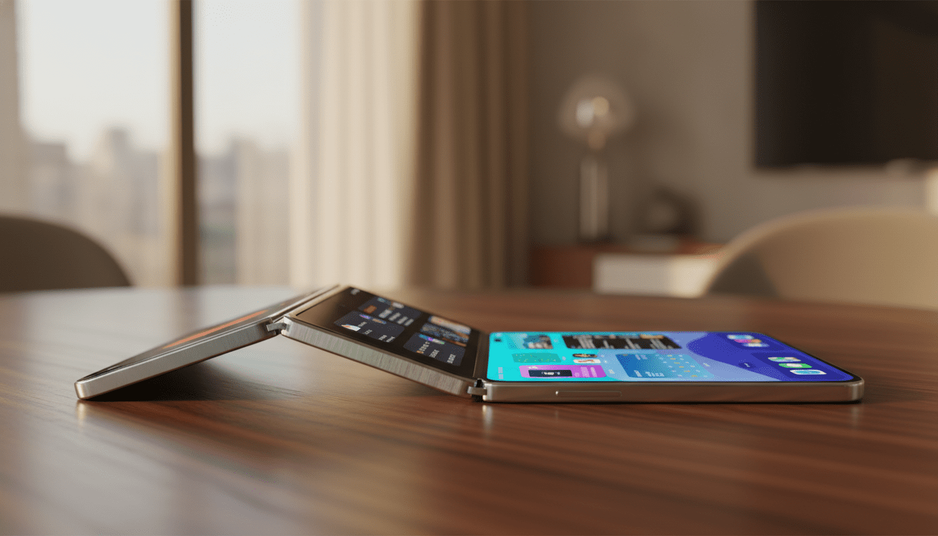 Foldable iPhone 2026 liquid metal hinge