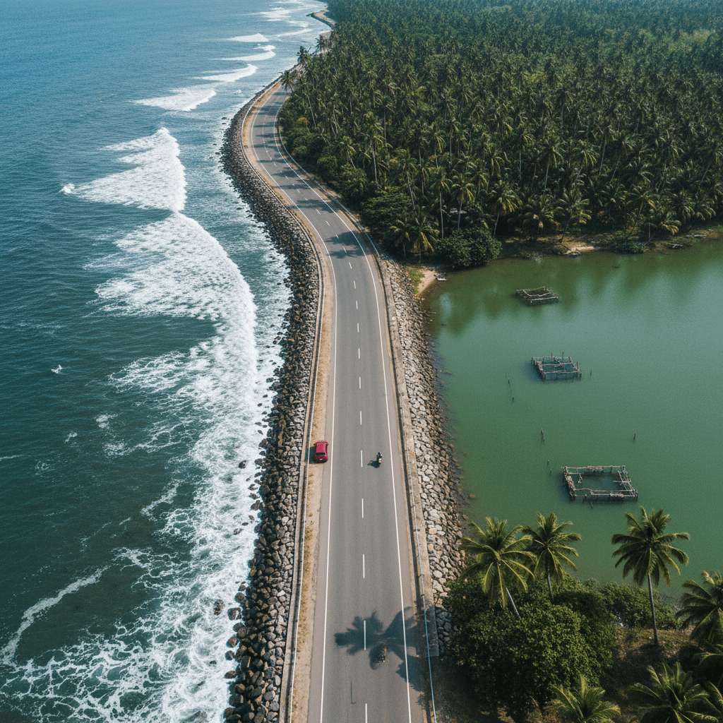 Best Varkala sightseeing spots Kappil Beach