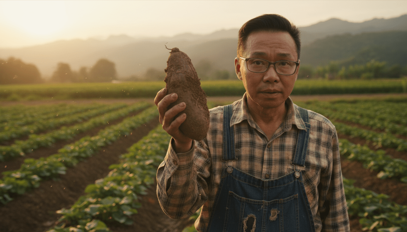 Traditional ube farm for viral food trends 2026