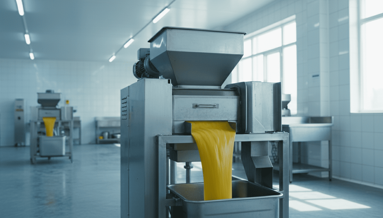 Industrial cashew apple processing machine stainless steel