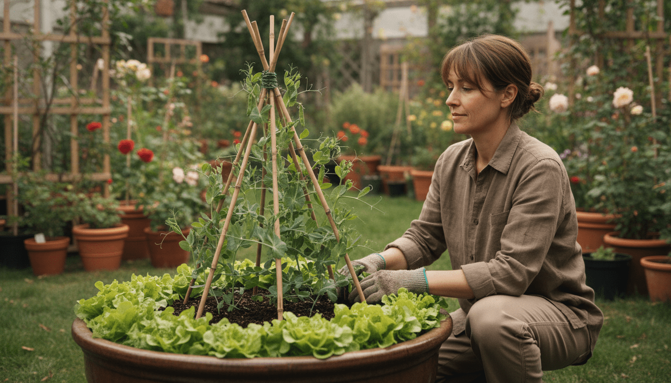  Lettuce and arugula european vegetables for balcony plants