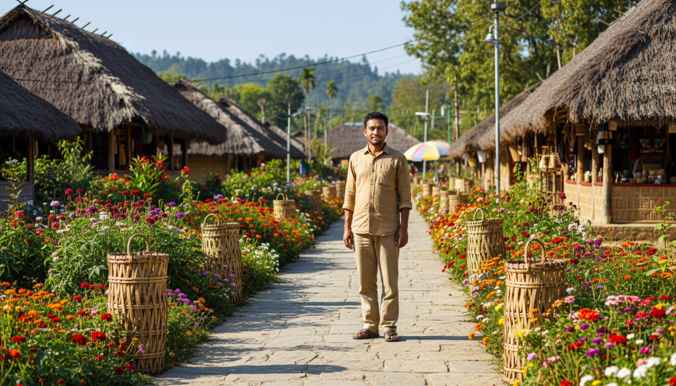 Traditional Khasi cuisine platter Jadoh