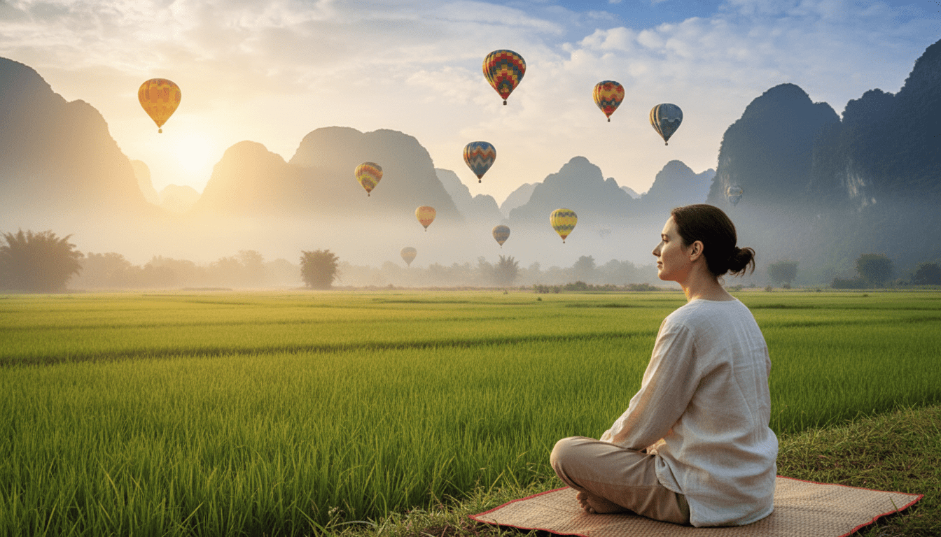 Turquoise water at Kuang Si Falls for your trip to Laos
