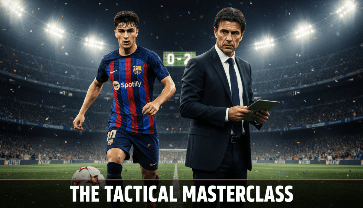 Barcelona vs Atletico Madrid tactical lineup