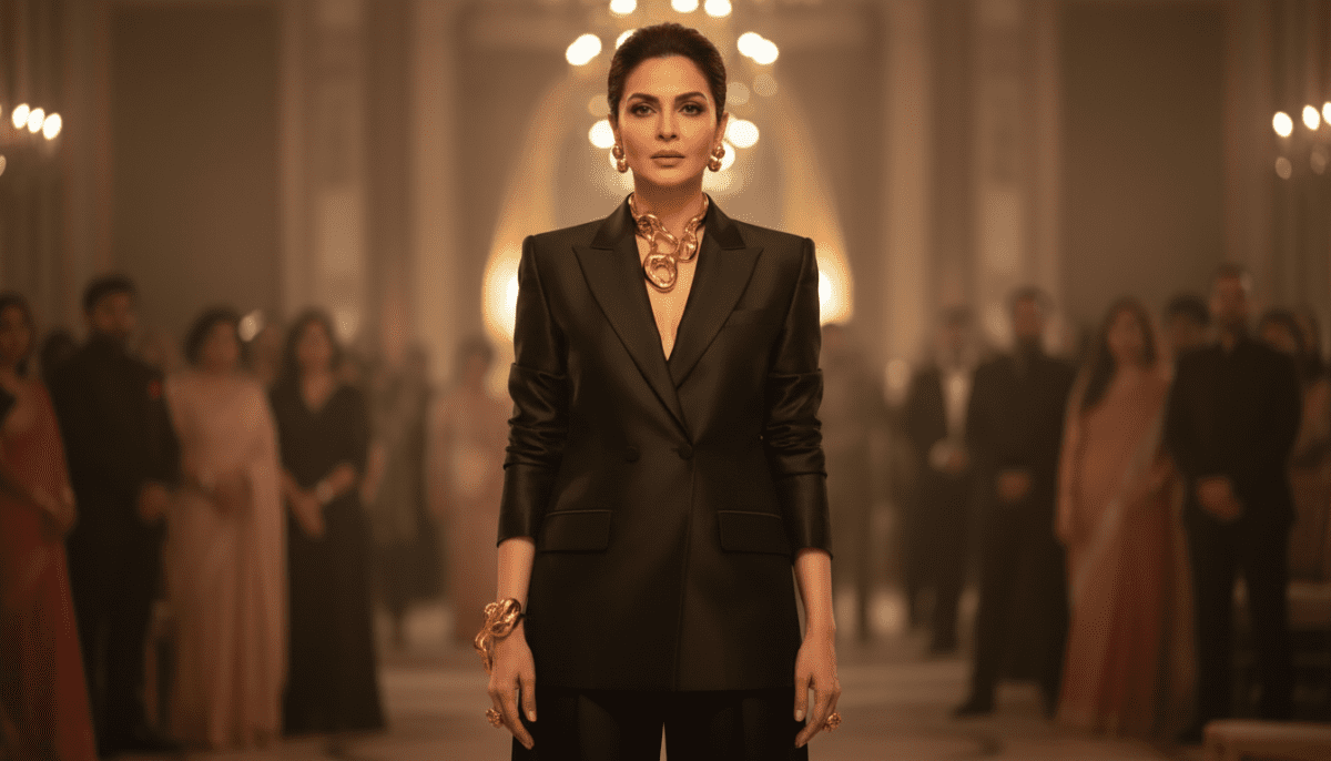 Nita Ambani Stuns in a Chic Black Ensemble