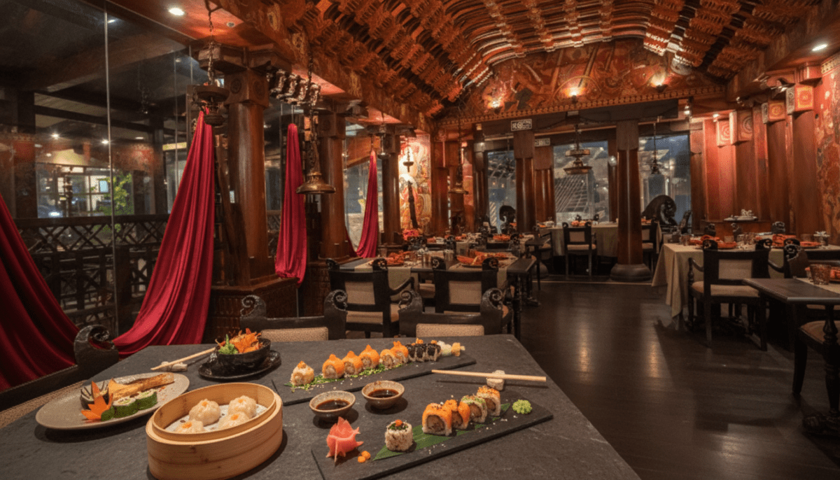 Luxurious interiors of the top Asian food places in Delhi NCR