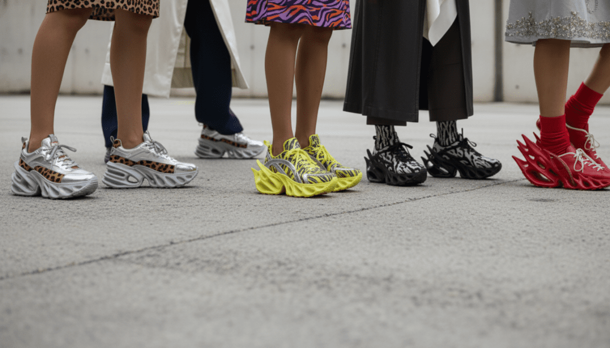 Best statement sneakers 2026 trends