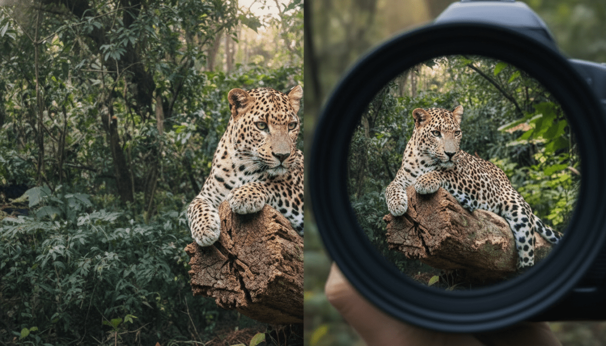 Ethical wildlife photo tourism practices