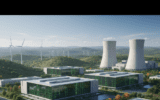 AI nuclear power plant landscape