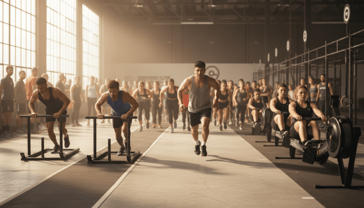 The massive community fitness evolution marathon event